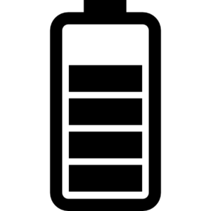 Gráfico de marcador de posición negro