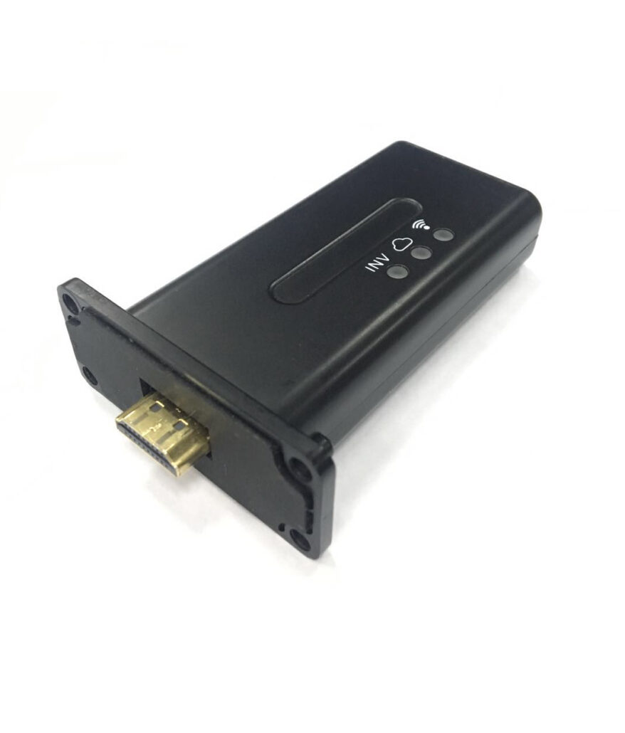 Tela do aplicativo de monitoramento solar LuxpowerTek