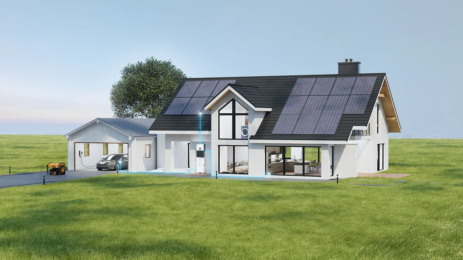 LuxpowerTek US 12K Pro hybrid solar inverter