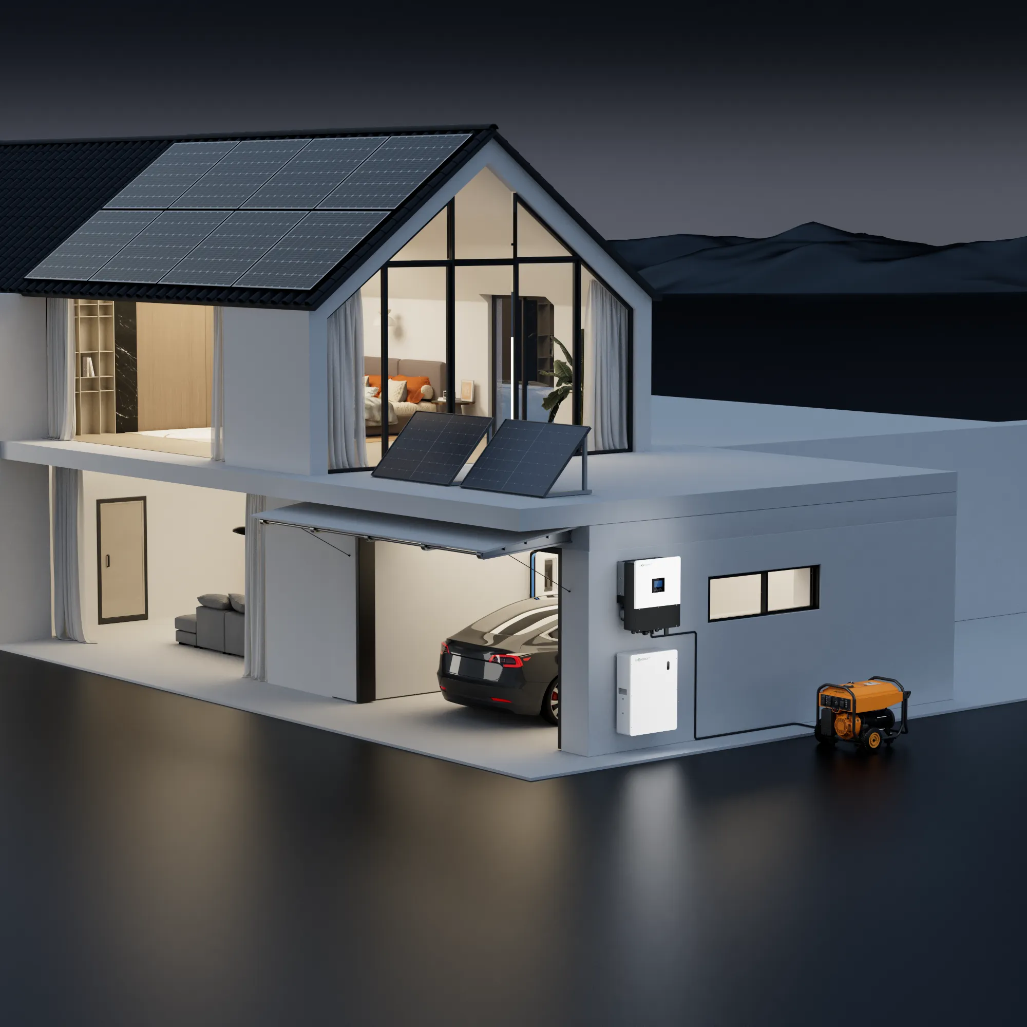 LuxpowerTek GEN2 hybrid solar inverter