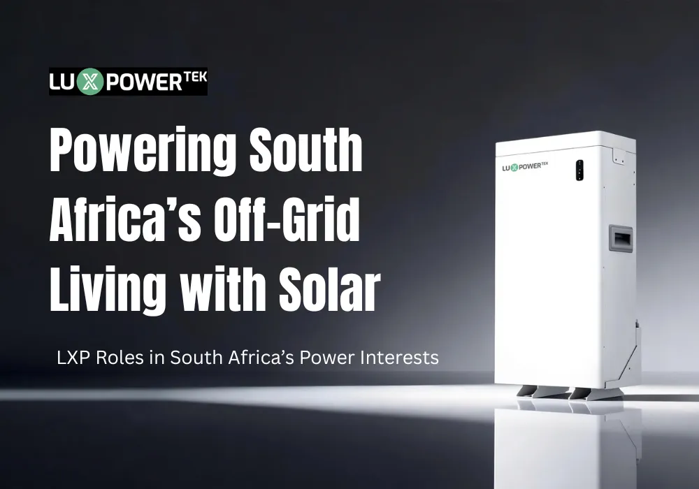 南アフリカのオフグリッド生活を支える電力