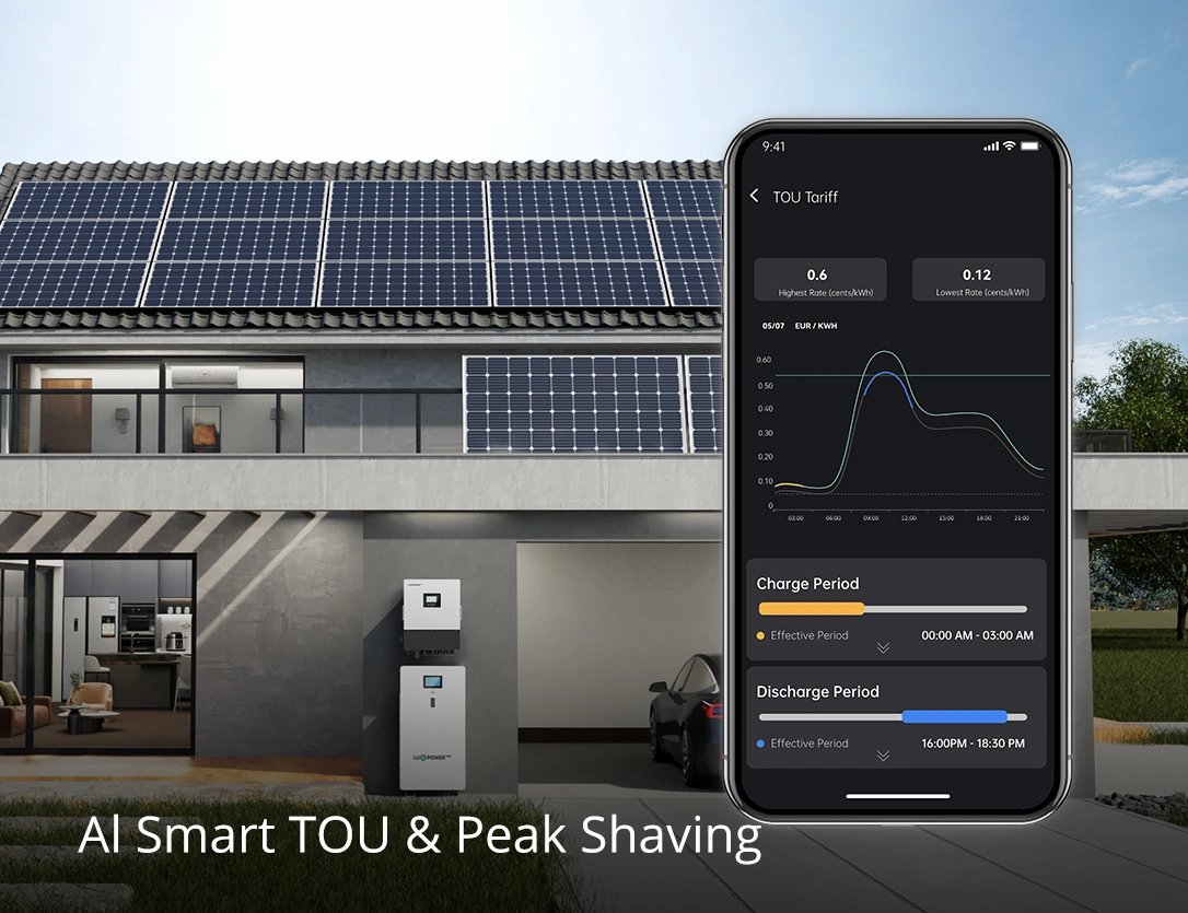 LuxpowerTek hybrid pv inverter IP66 GEN2 LB EU 7 14K