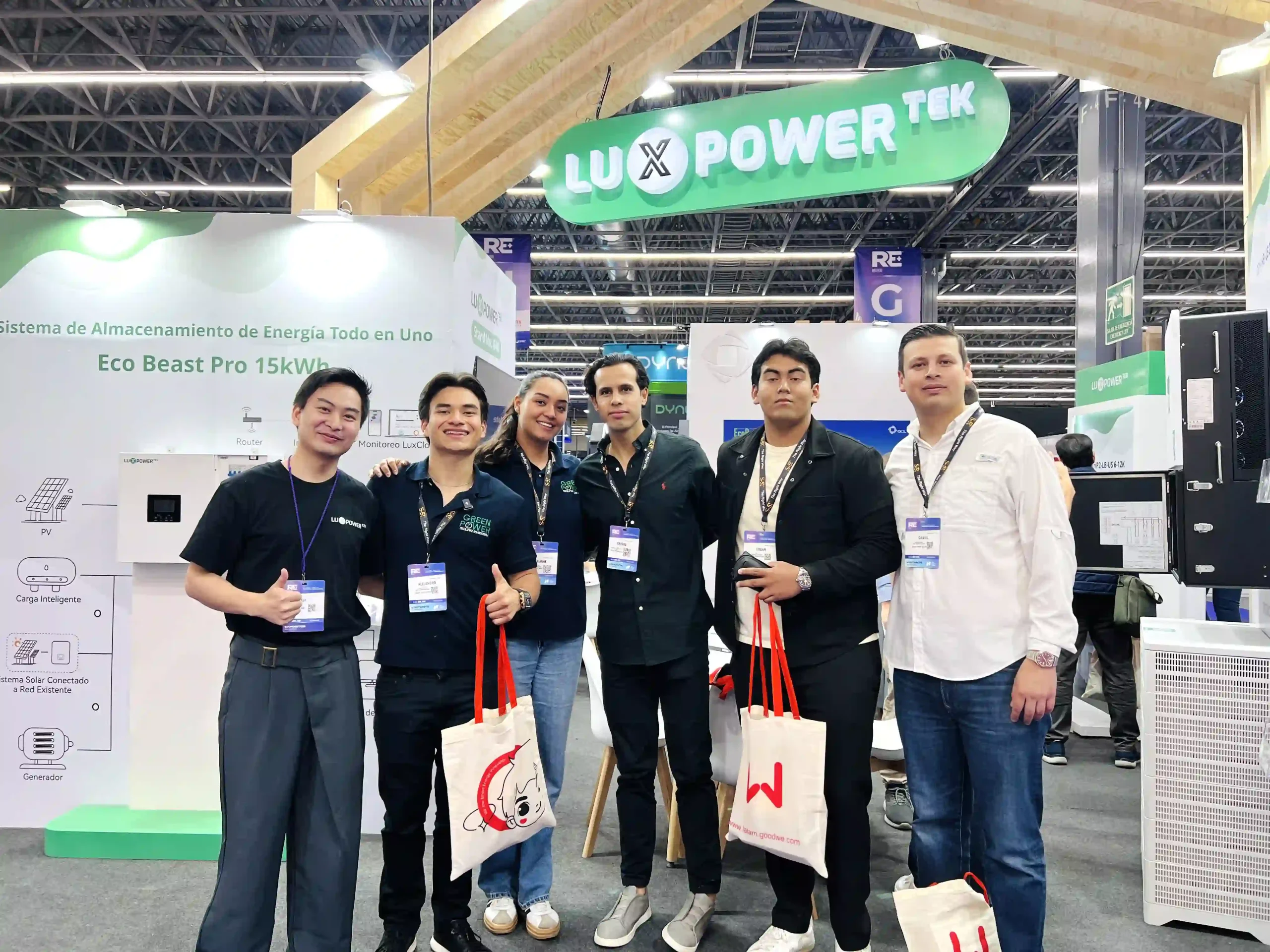 LuxpowerTek Trade Show 2026 Mexico event photo