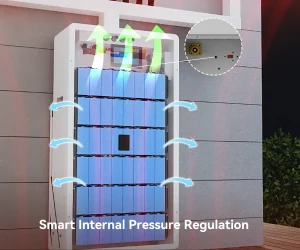 Sistema de baterías domésticas todo en uno LuxpowerTek PSHIELD MAX de 16,076 kWh