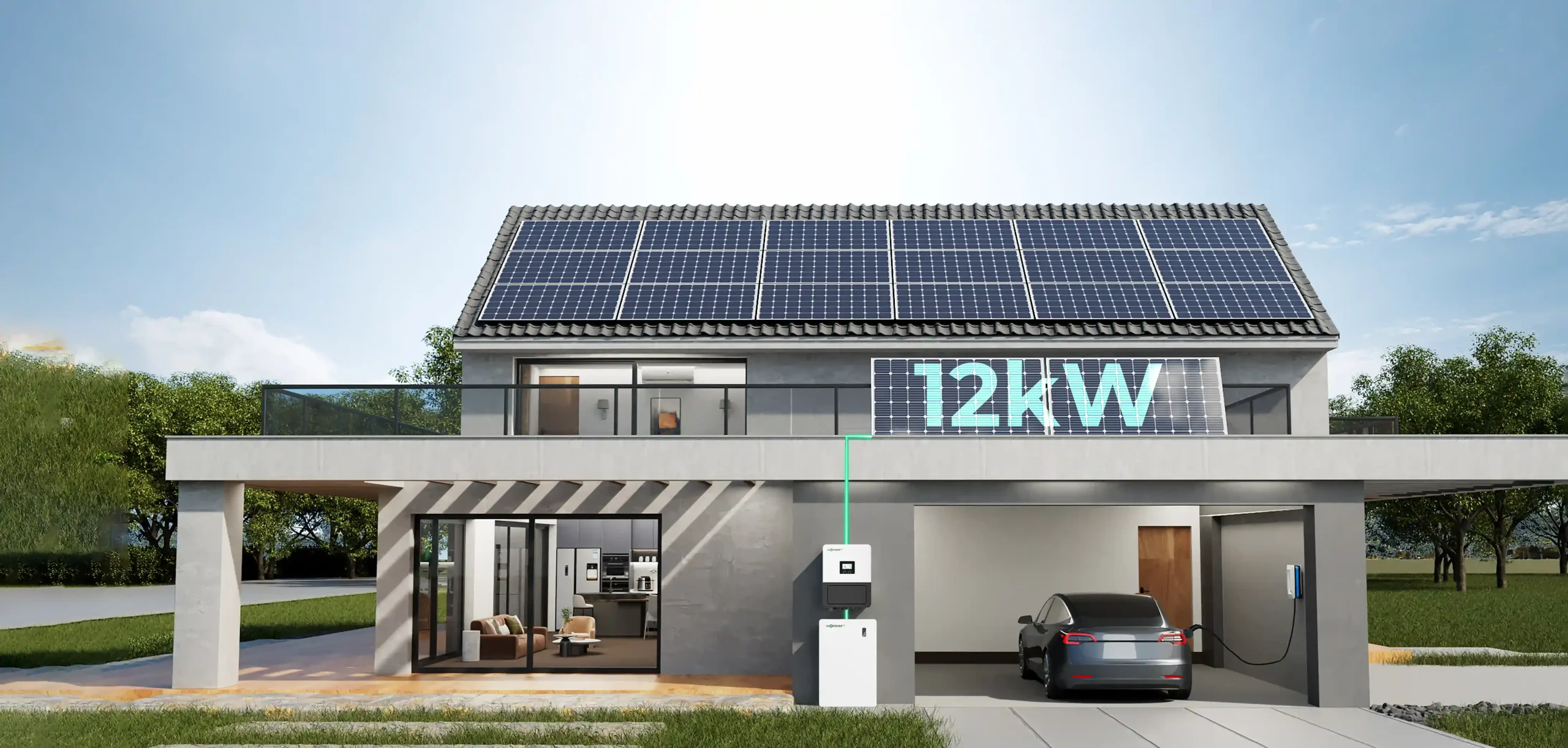 LuxpowerTek GEN3-LB-EU 3-8K single phase solar hybrid inverter