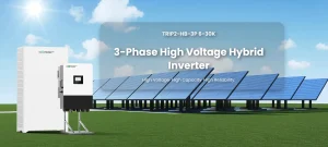 Inversor de potência trifásico para energia solar.